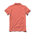 Bright Salmon Back View Mens Work Mockup | Print on Demand Mockup | High-Res JPG Download | Commercial Use Included | MockupBulk