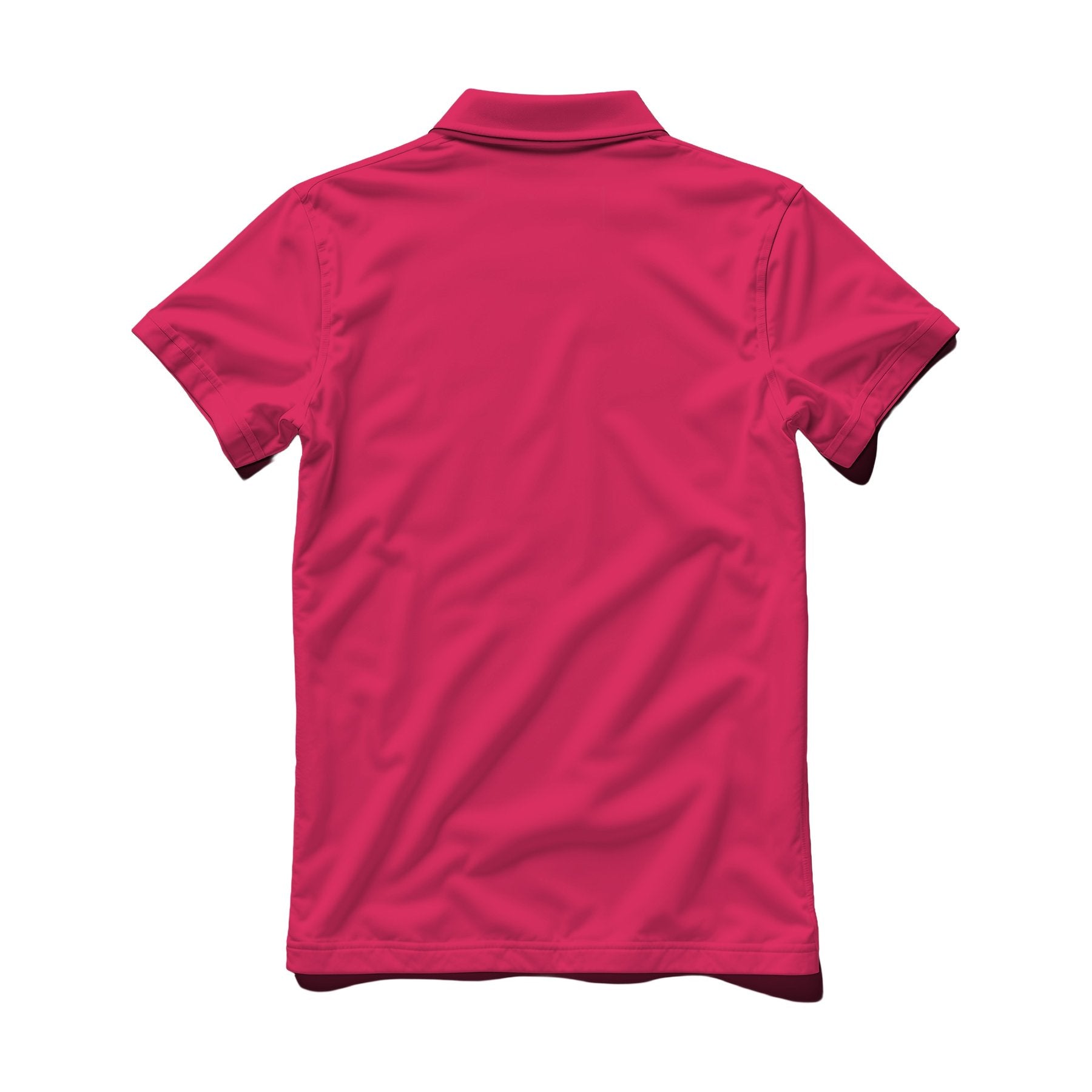 Mens Work Mockup, Cherry Red Back View | Instant JPG Download | Commercial Licence | Etsy POD Print Mockup | MockupBulk