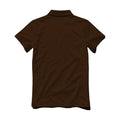 Mens Work Mockup | Dark Chocolate Back View — Instant Download JPG Mockup | POD Etsy Redbubble Printful | Commercial Use | MockupBulk