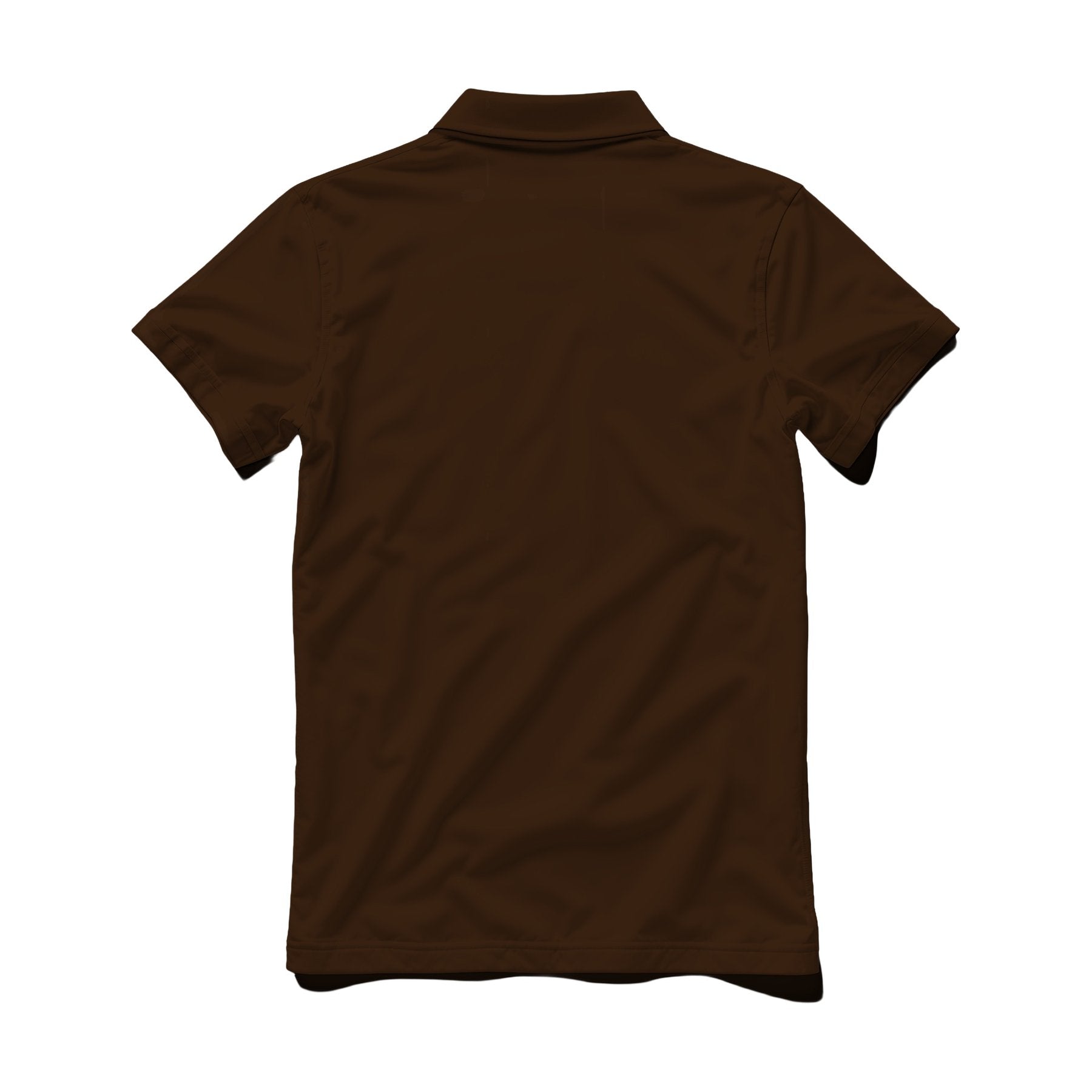 Mens Work Mockup | Dark Chocolate Back View — Instant Download JPG Mockup | POD Etsy Redbubble Printful | Commercial Use | MockupBulk