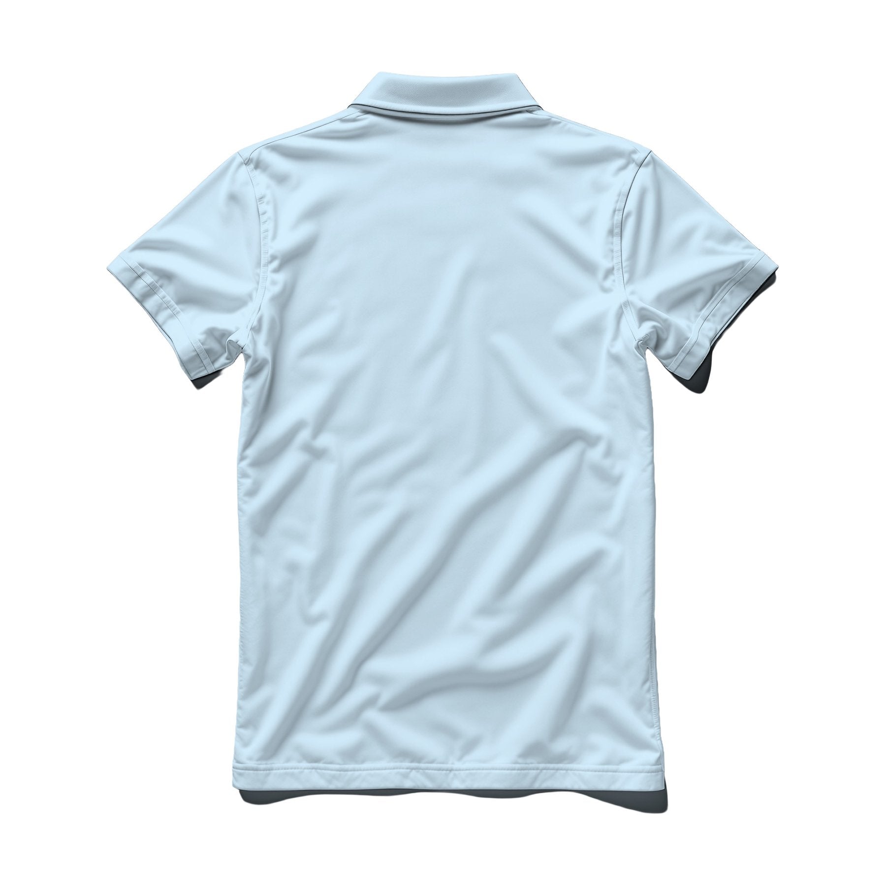 Ice Blue Back View Mens Work Mockup | Product Mockup JPG | Instant Download | Commercial Use for POD Sellers | MockupBulk