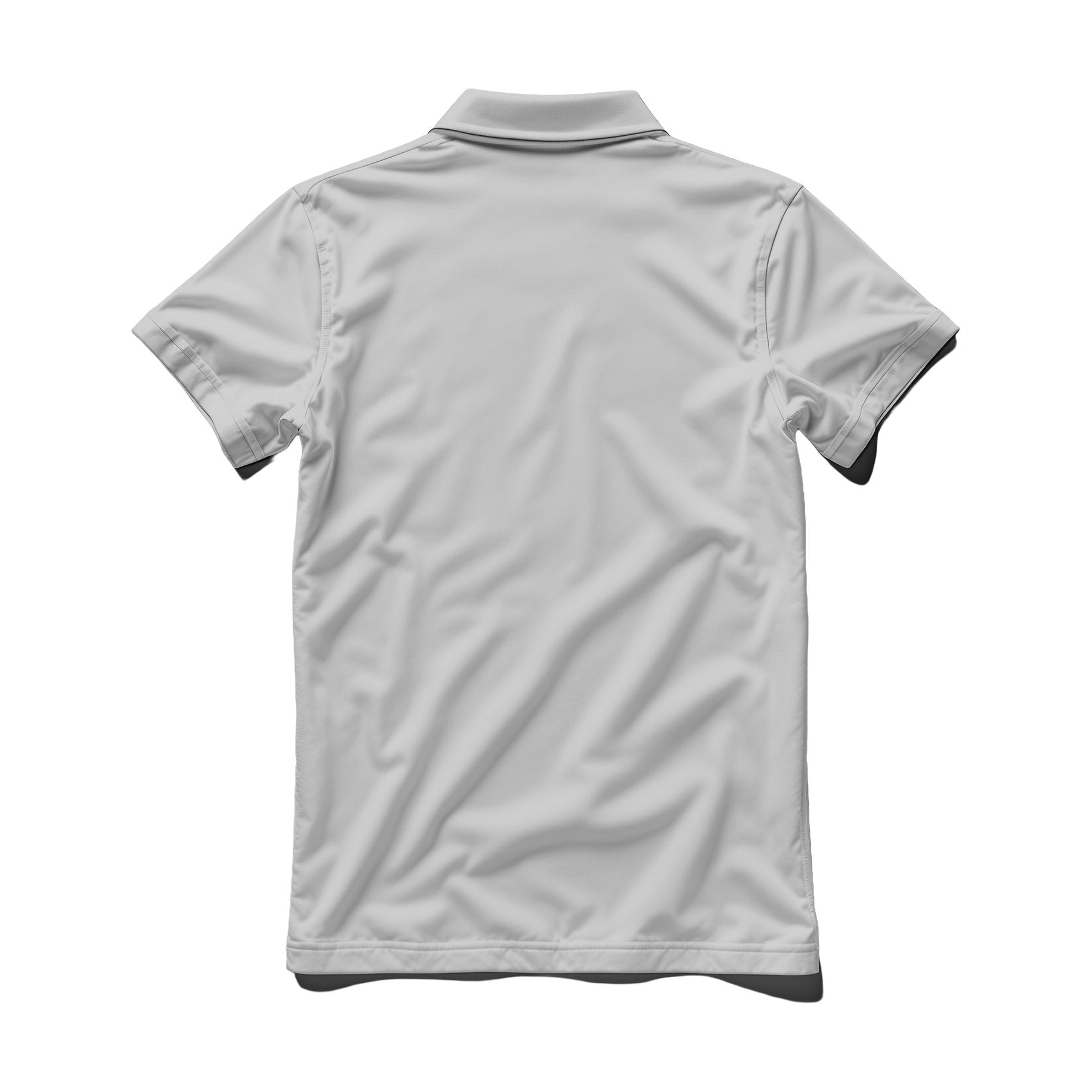 Mens Work Mockup, Light Gray Back View | POD Print Mockup | Instant JPG Download | Commercial Licence Included | MockupBulk