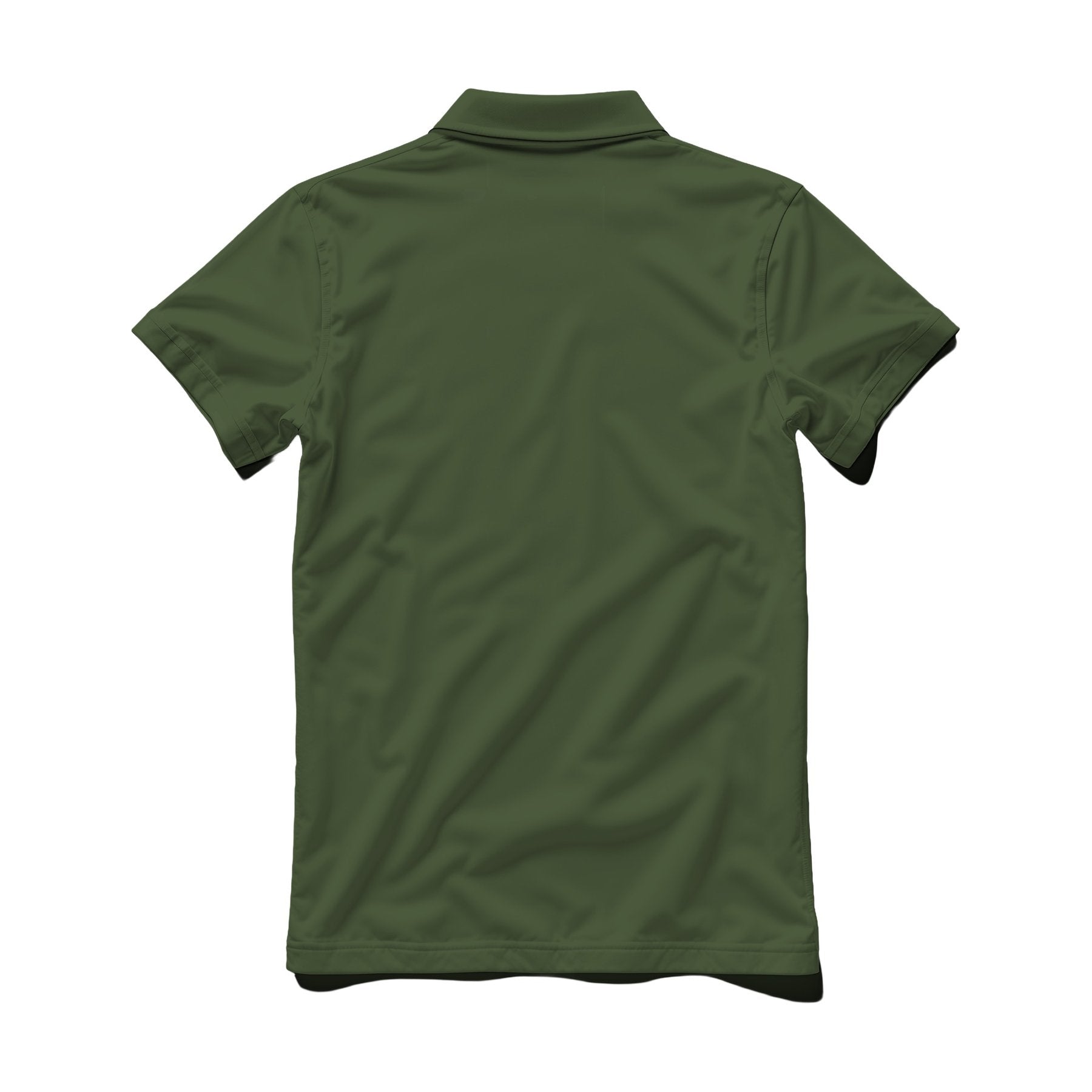 Mens Work Mockup, Military Green Back View | High-Res JPG Instant Download | Commercial Use | Etsy POD Shopify Template | MockupBulk