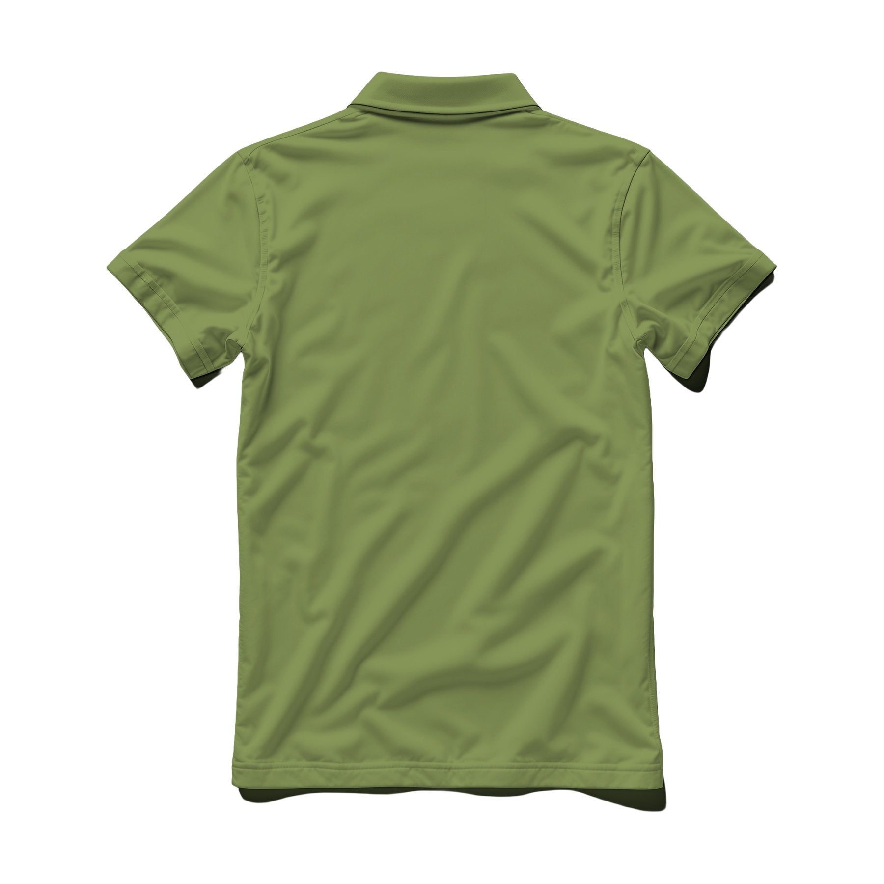 Mens Work Mockup | Moss Back View — Product Mockup JPG | Instant Download | Commercial Use for POD Sellers | MockupBulk