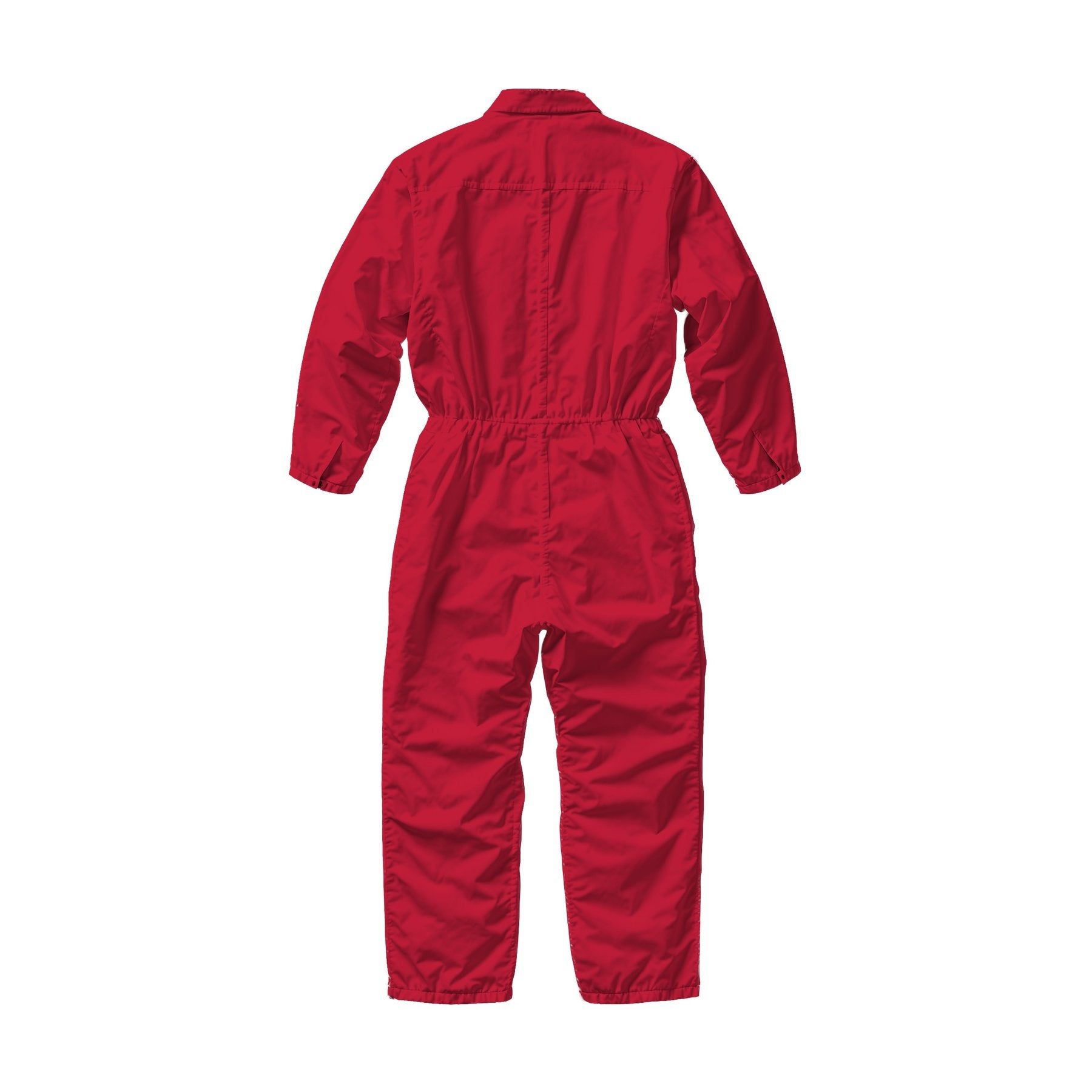 Unisex Work Mockup, Cardinal Red Back View | Instant Download JPG Mockup | POD Etsy Redbubble Printful | Commercial Use | MockupBulk