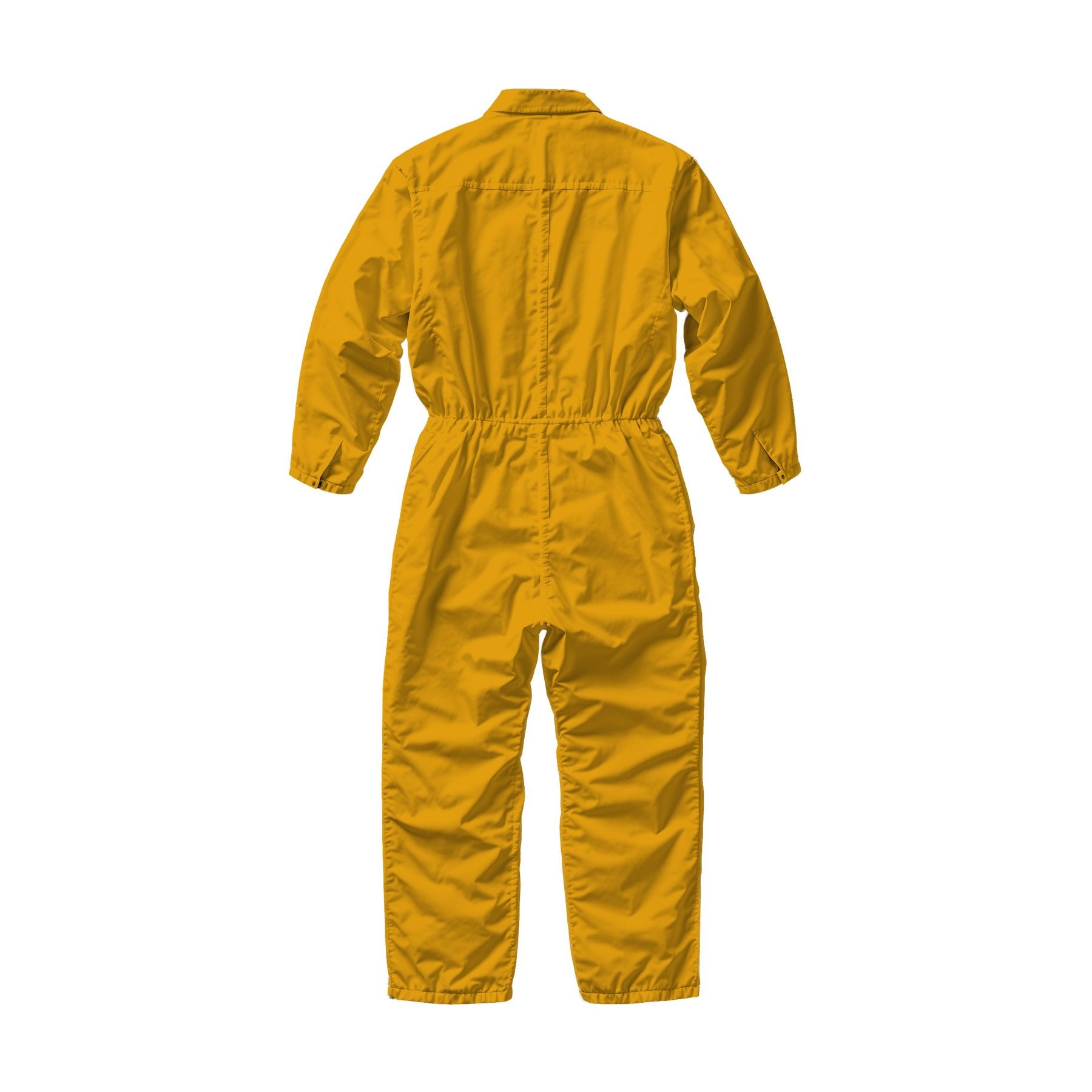 Mustard Back View Unisex Work Mockup | Product Mockup JPG | Instant Download | Commercial Use for POD Sellers | MockupBulk