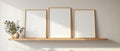 Floating Frame Mockup | Blank Template #012 | bulkmockup Blank Frame Template | High-Res JPG | Commercial Licence | MockupBulk
