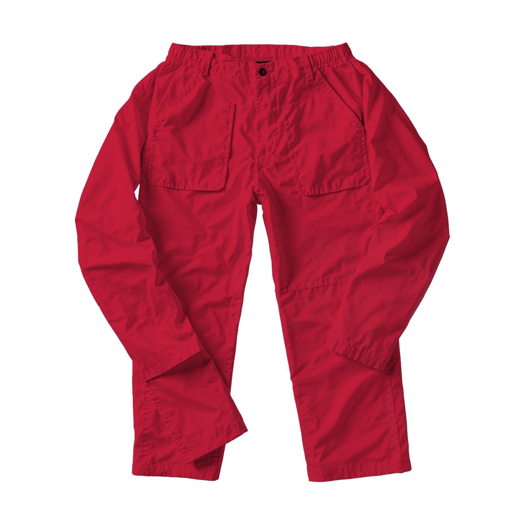 Mens Work Mockup — Cardinal Red — Instant Download JPG Mockup | POD Etsy Redbubble Printful | Commercial Use | MockupBulk