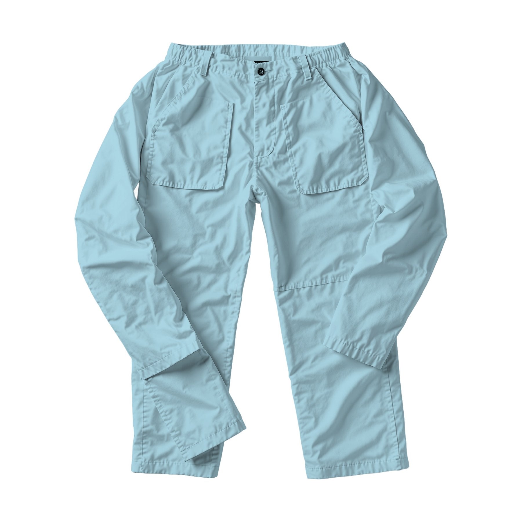 Light Blue Mens Work Mockup | Print on Demand Mockup | High-Res JPG Download | Commercial Use Included | MockupBulk