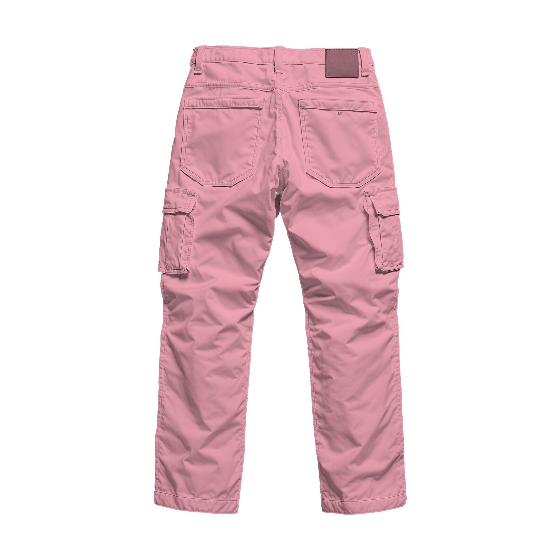 Mens Work Mockup | Charity Pink Back View — Print on Demand Mockup | High-Res JPG Download | Commercial Use Included | MockupBulk