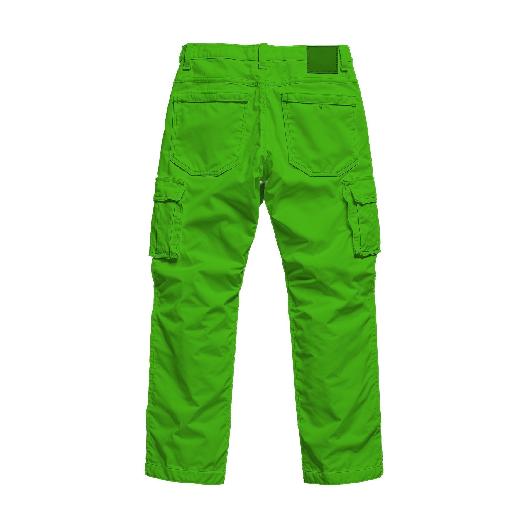 Mens Work Mockup — Kelly Green Back View — Instant Download JPG Mockup | POD Etsy Redbubble Printful | Commercial Use | MockupBulk