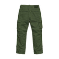 Mens Work Mockup — Military Green Back View — High Resolution JPG | POD Mockup Template | Commercial Use Download | MockupBulk