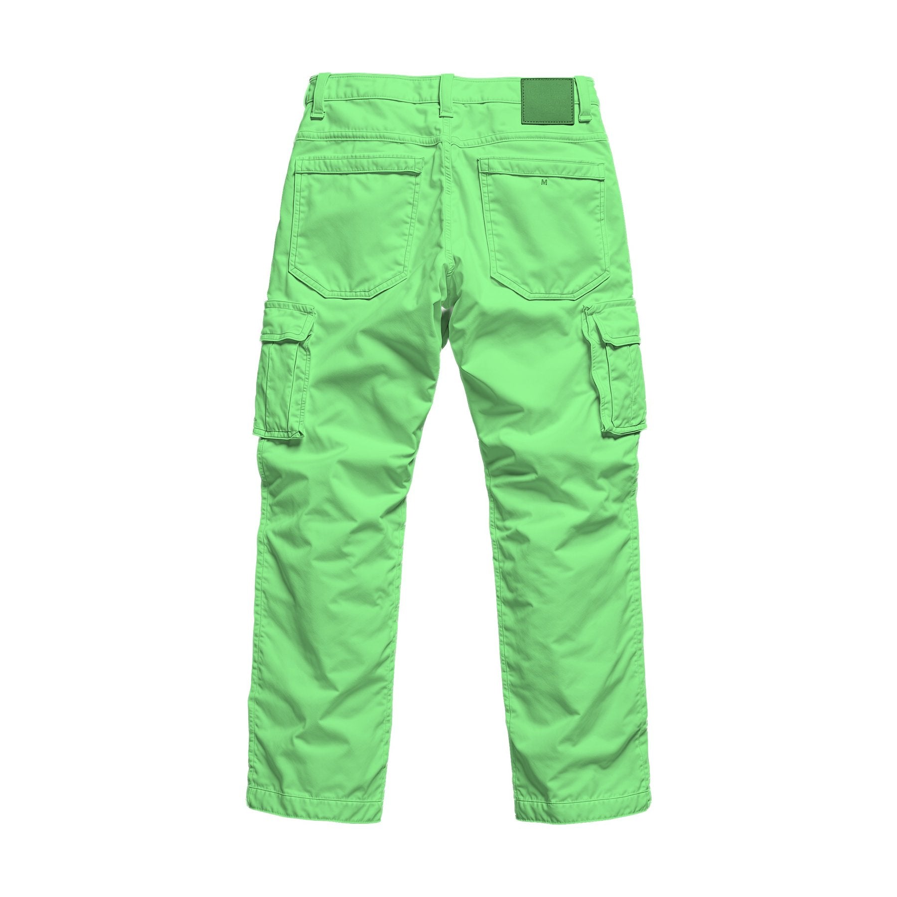Mens Work Mockup — Mint Back View — Digital Download Mockup | High-Resolution JPG | Commercial Use Included | MockupBulk