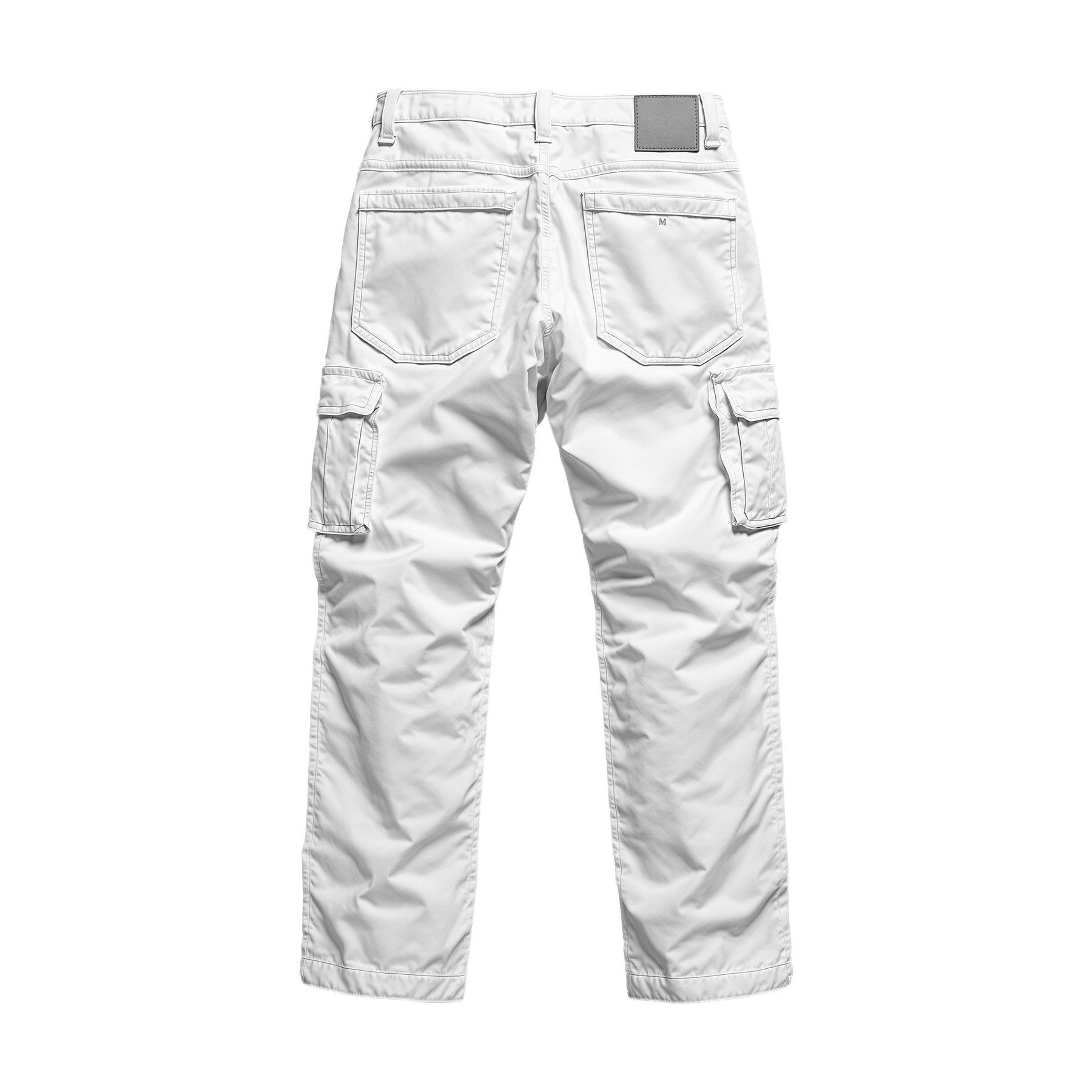 White Back View Mens Work Mockup | Product Mockup JPG | Instant Download | Commercial Use for POD Sellers | MockupBulk