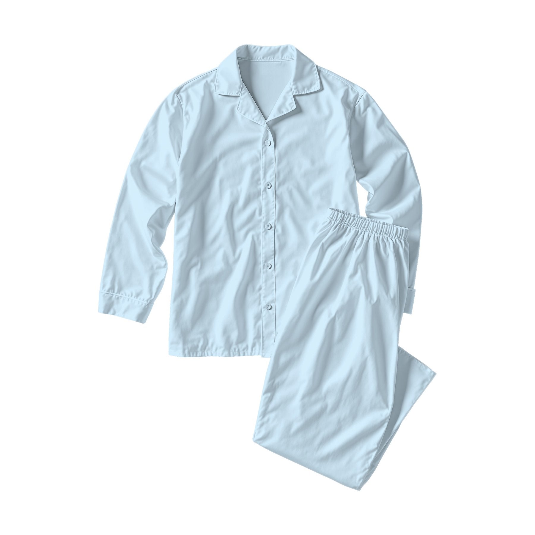 Unisex Sleep Mockup | Ice Blue Back View | POD Print Mockup | Instant JPG Download | Commercial Licence Included | MockupBulk
