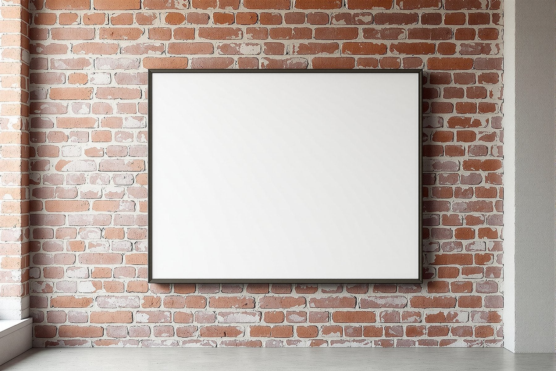 Floating Frame Mockup, Blank Template #020 | Blank Frame Mockup JPG | Commercial Licence | bulkmockup Download | MockupBulk