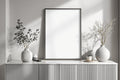 Floating Frame Mockup | Blank Template #021 — Empty Frame Mockup Template | JPG Digital Download | Commercial Licence | bulkmockup Shop