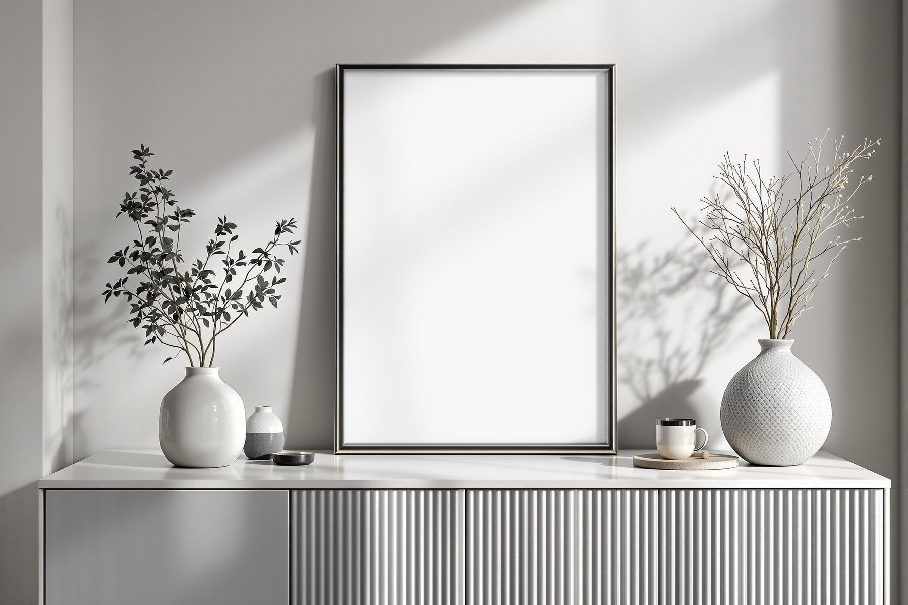 Floating Frame Mockup | Blank Template #021 — Empty Frame Mockup Template | JPG Digital Download | Commercial Licence | bulkmockup Shop