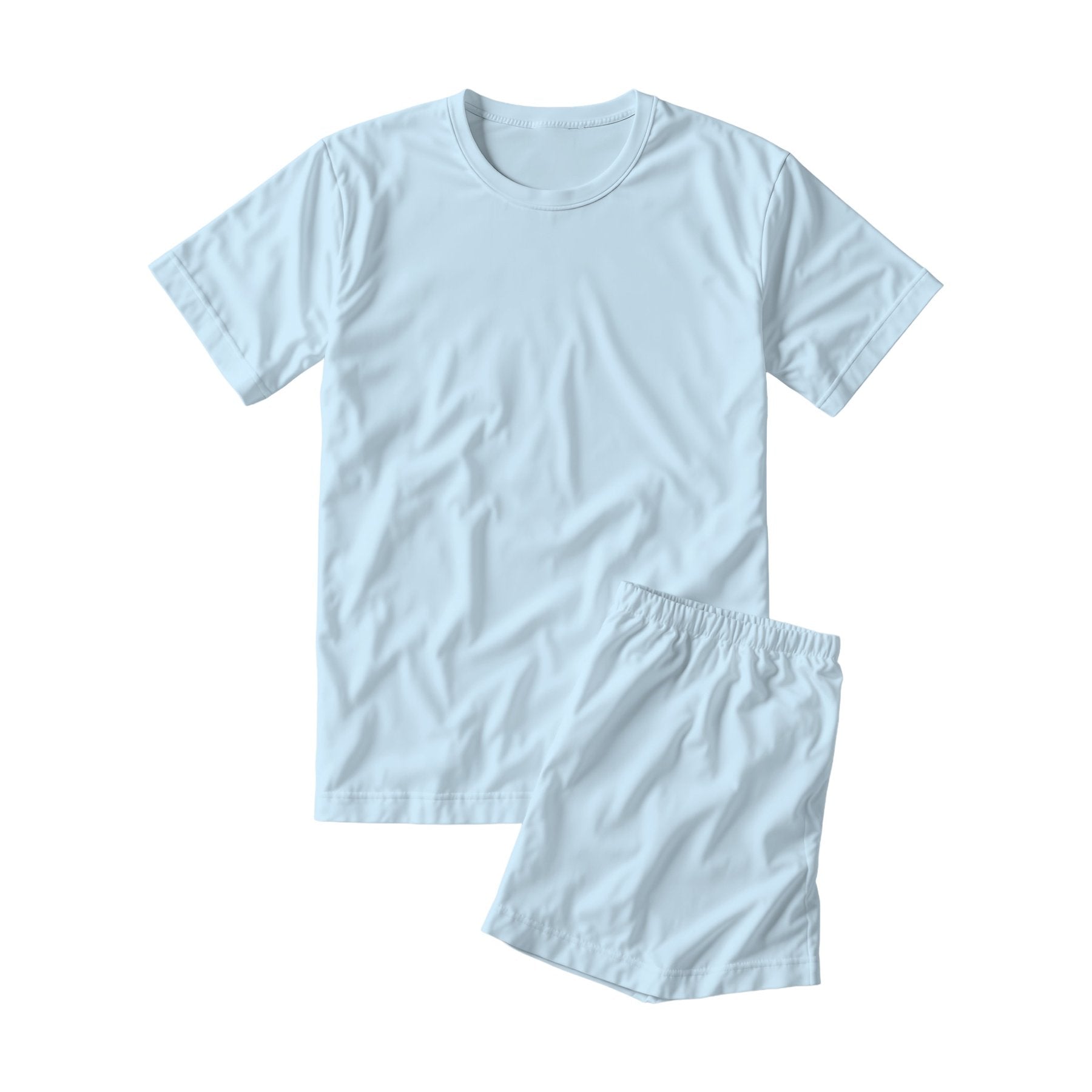 Ice Blue Unisex Sleep Mockup | Etsy POD Mockup Template | Instant Download JPG | Commercial Use | MockupBulk