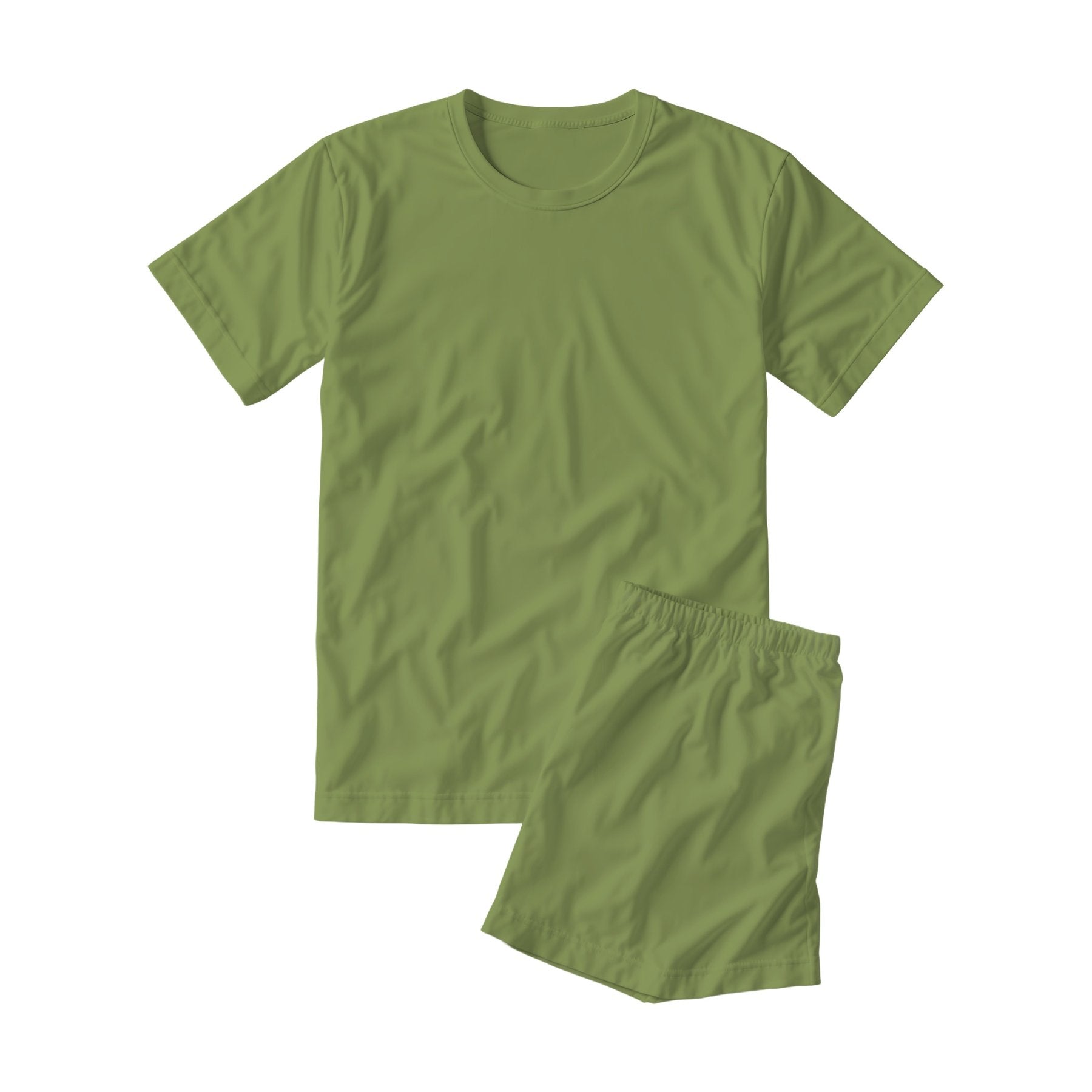 Unisex Sleep Mockup — Moss — JPG Mockup Download | For POD Sellers Designers Etsy Shops | Commercial Use | MockupBulk