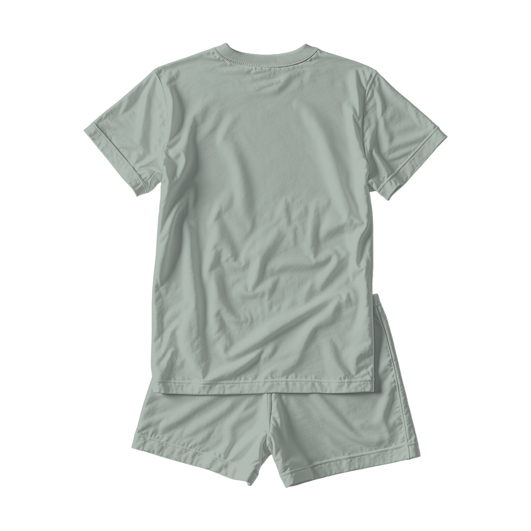 Unisex Sleep Mockup | Ash Back View | Instant Download JPG Mockup | POD Etsy Redbubble Printful | Commercial Use | MockupBulk