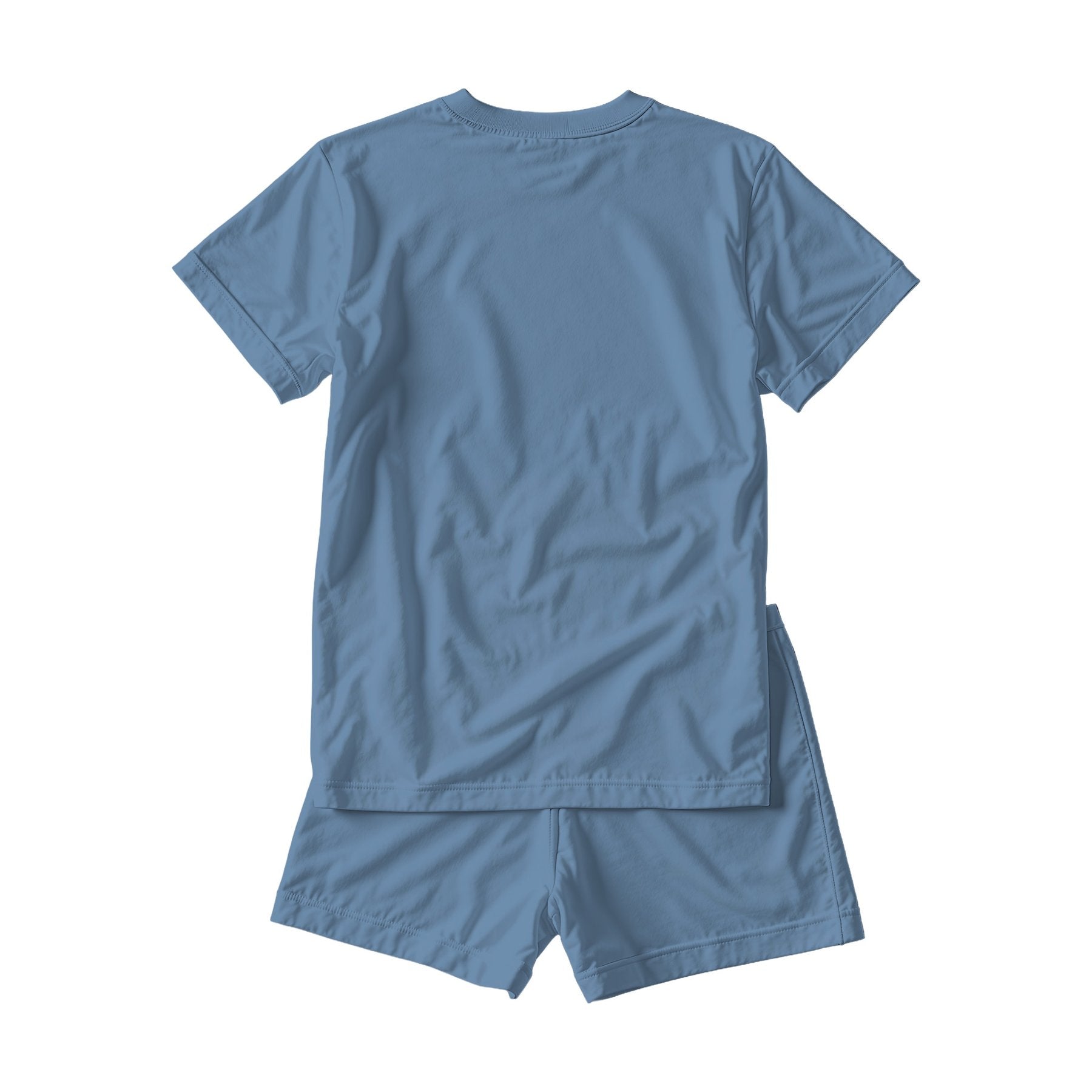 Unisex Sleep Mockup | Blue Jean Back View — Shopify Etsy Mockup Template | High-Res JPG | Commercial Use Download | MockupBulk