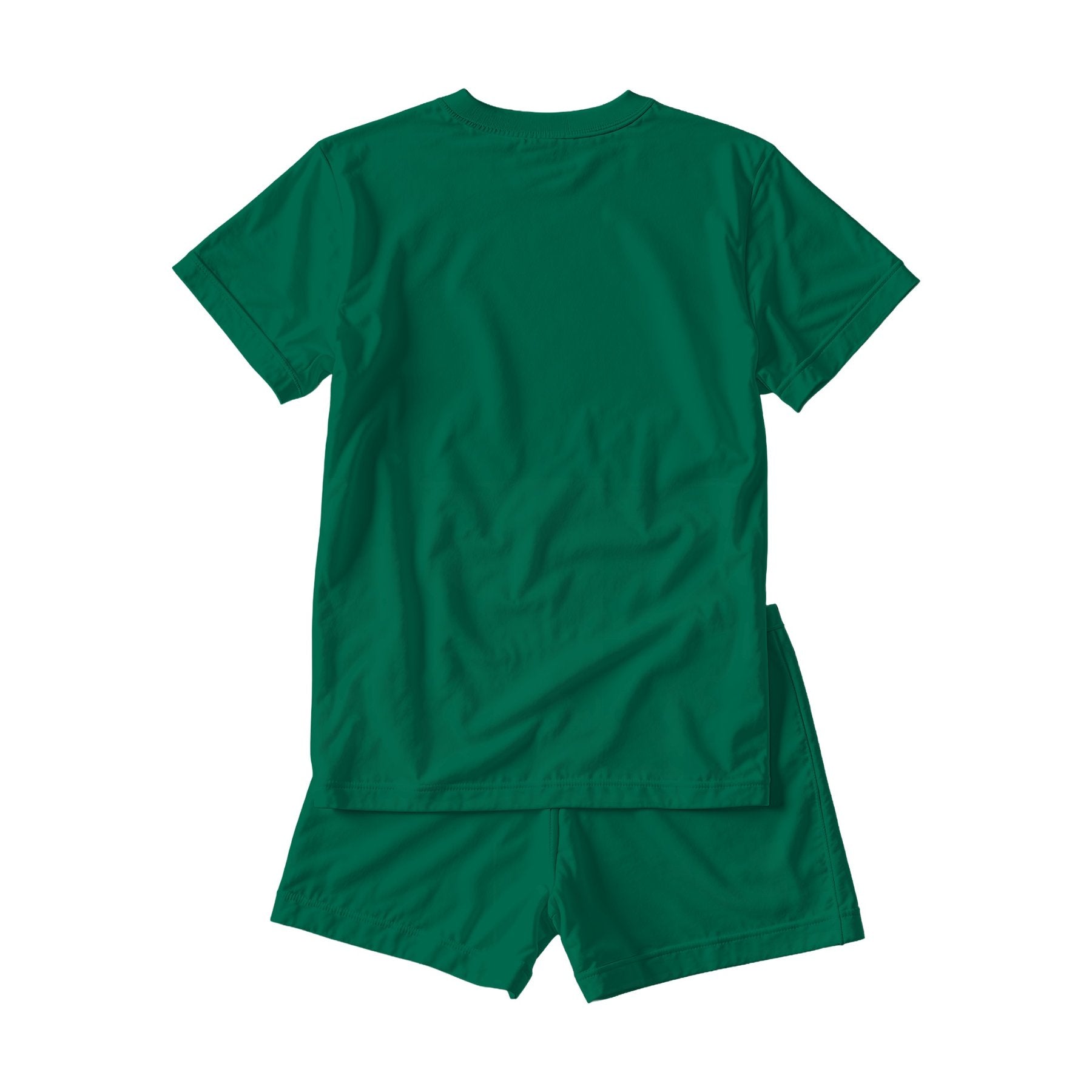 Unisex Sleep Mockup — Bottle Green Back View — High-Res JPG Instant Download | Commercial Use | Etsy POD Shopify Template | MockupBulk