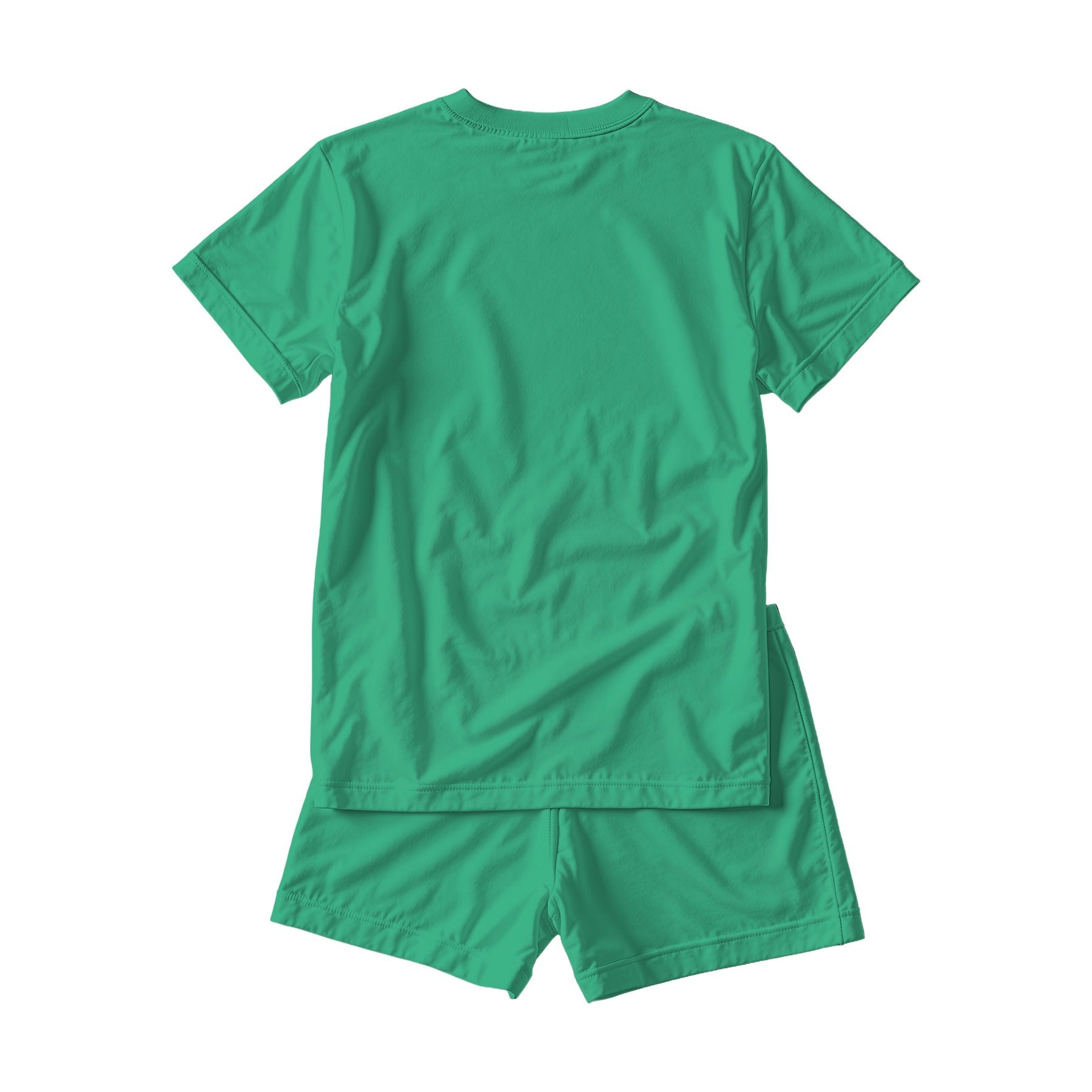 Bright Mint Back View Unisex Sleep Mockup | JPG Mockup Download | For POD Sellers Designers Etsy Shops | Commercial Use | MockupBulk
