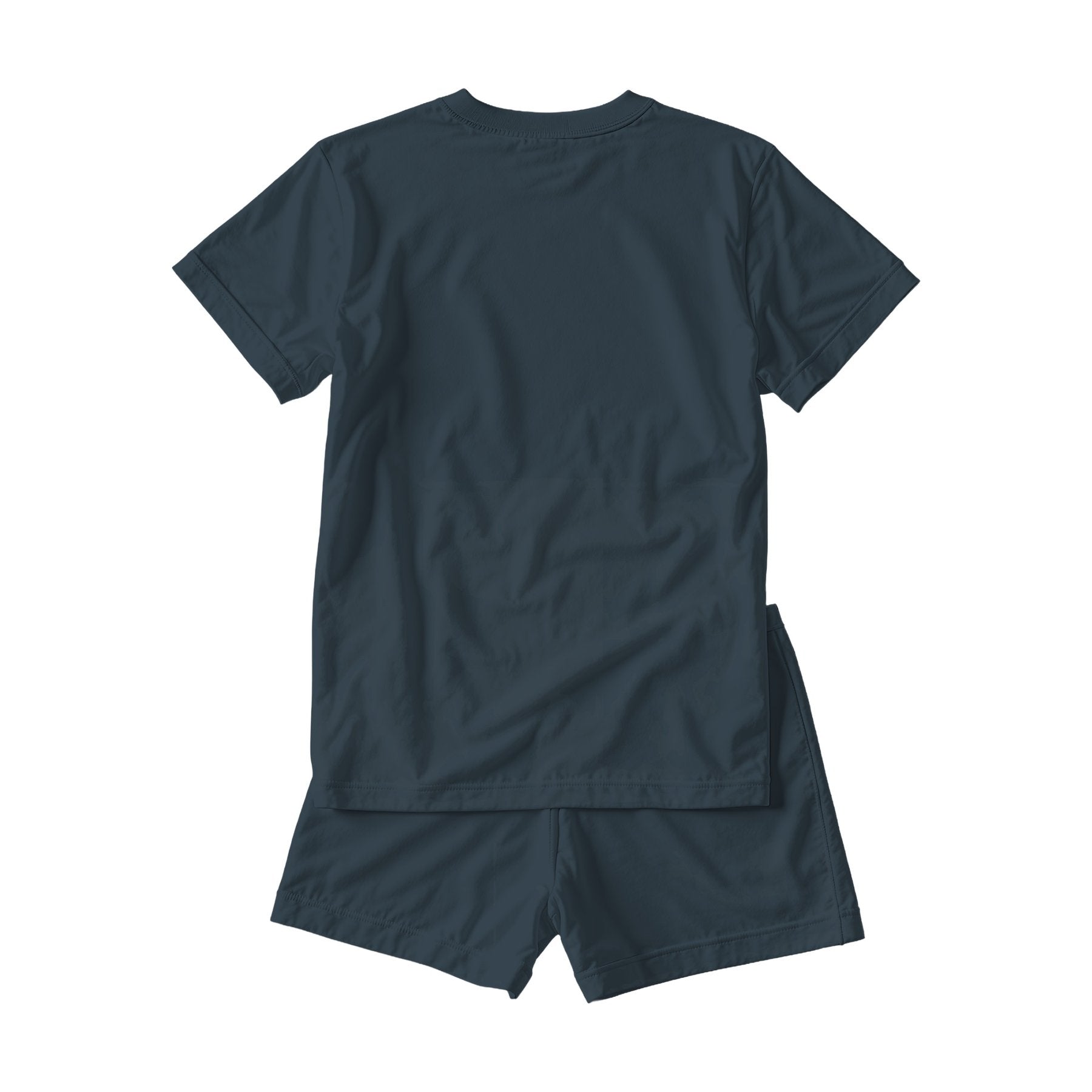 Unisex Sleep Mockup — Charcoal Back View — High-Res JPG Instant Download | Commercial Use | Etsy POD Shopify Template | MockupBulk