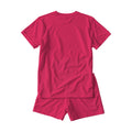 Unisex Sleep Mockup | Cherry Red Back View — High-Res JPG Template | Instant Digital Download | POD Etsy Shopify | MockupBulk