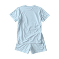 Unisex Sleep Mockup, Ice Blue Back View | JPG Mockup Download | For POD Sellers Designers Etsy Shops | Commercial Use | MockupBulk