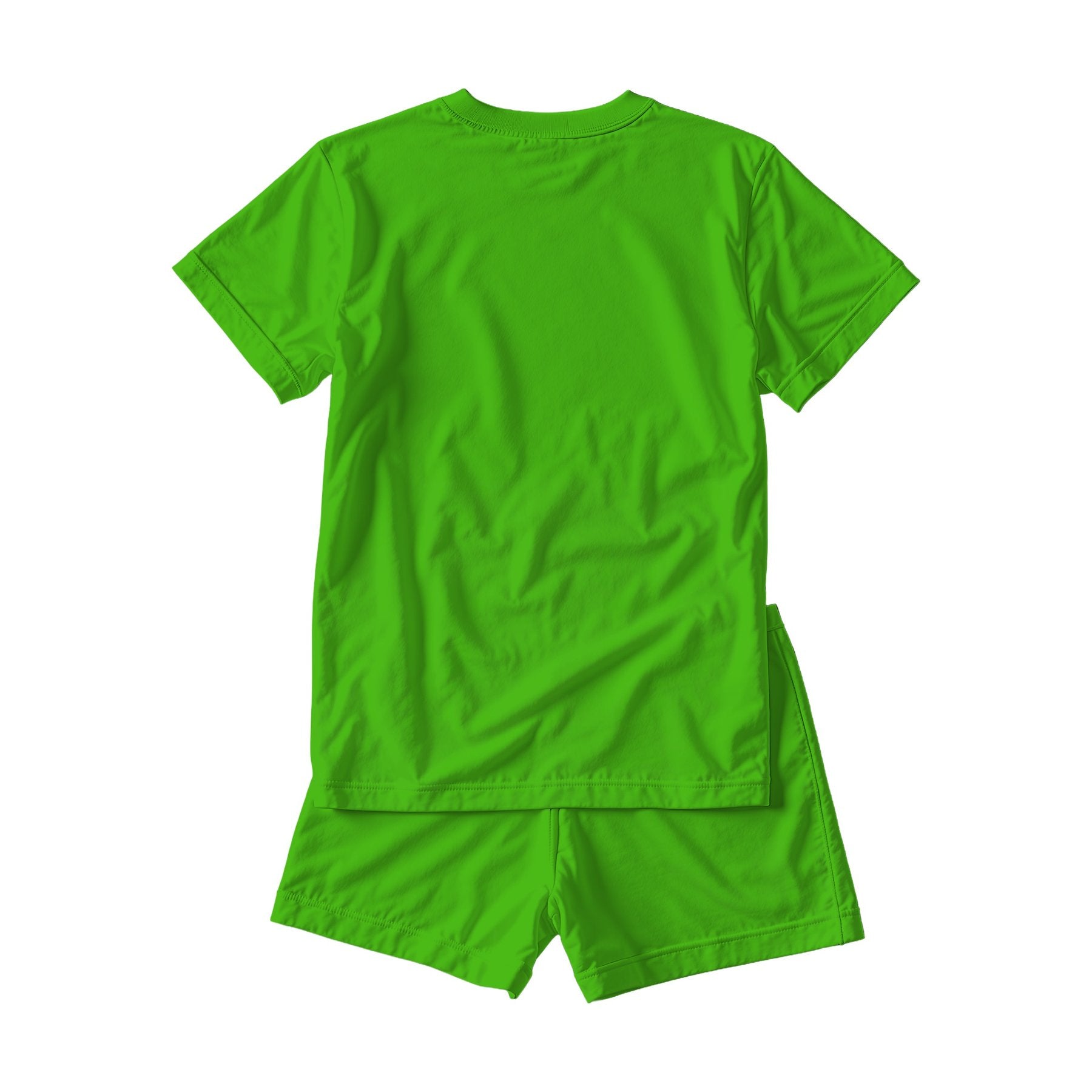 Unisex Sleep Mockup — Kelly Green Back View — High-Res JPG Template | Instant Digital Download | POD Etsy Shopify | MockupBulk