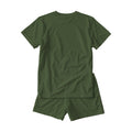 Unisex Sleep Mockup | Military Green Back View | Shopify Etsy Mockup Template | High-Res JPG | Commercial Use Download | MockupBulk