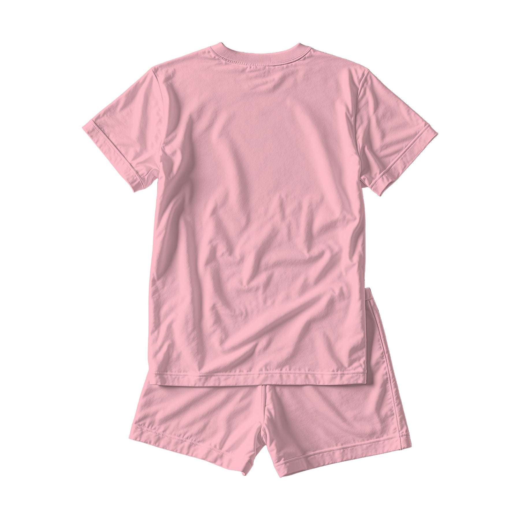 Pink Back View Unisex Sleep Mockup | Digital Download Mockup | High-Resolution JPG | Commercial Use Included | MockupBulk