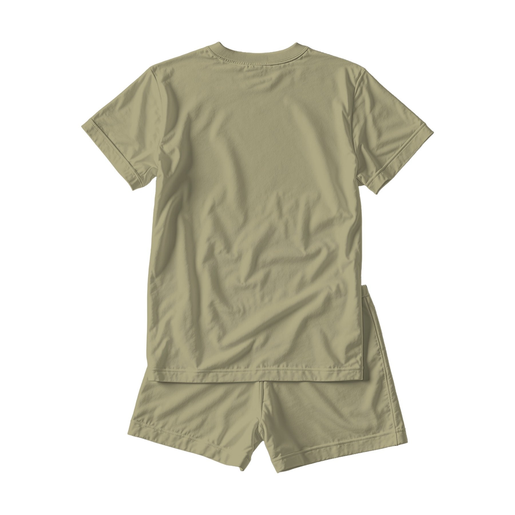 Sage Back View Unisex Sleep Mockup | Print on Demand Mockup | High-Res JPG Download | Commercial Use Included | MockupBulk