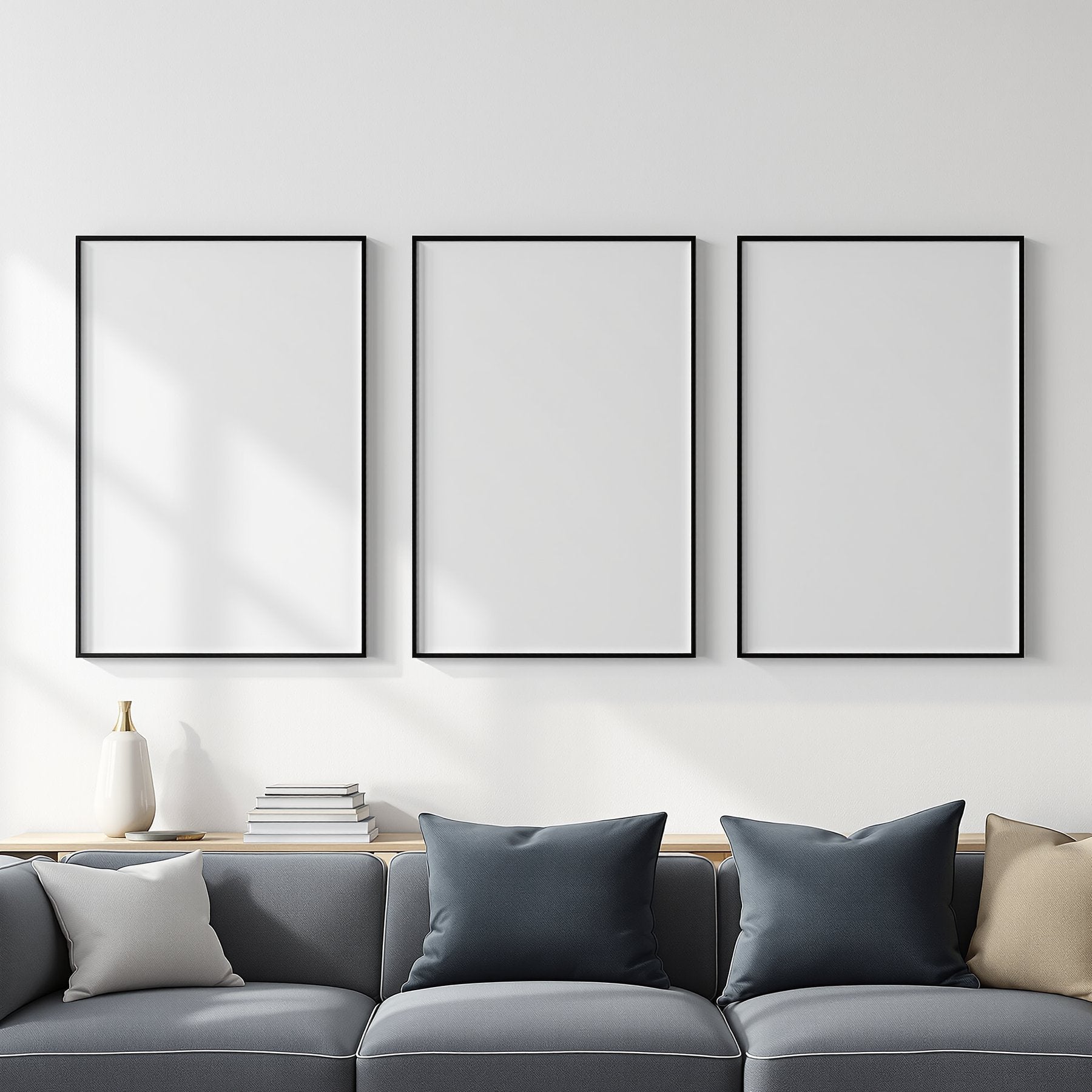 Floating Frame Mockup — Blank Template #025 — bulkmockup Frame Template | Instant Download JPG | Commercial Use | MockupBulk
