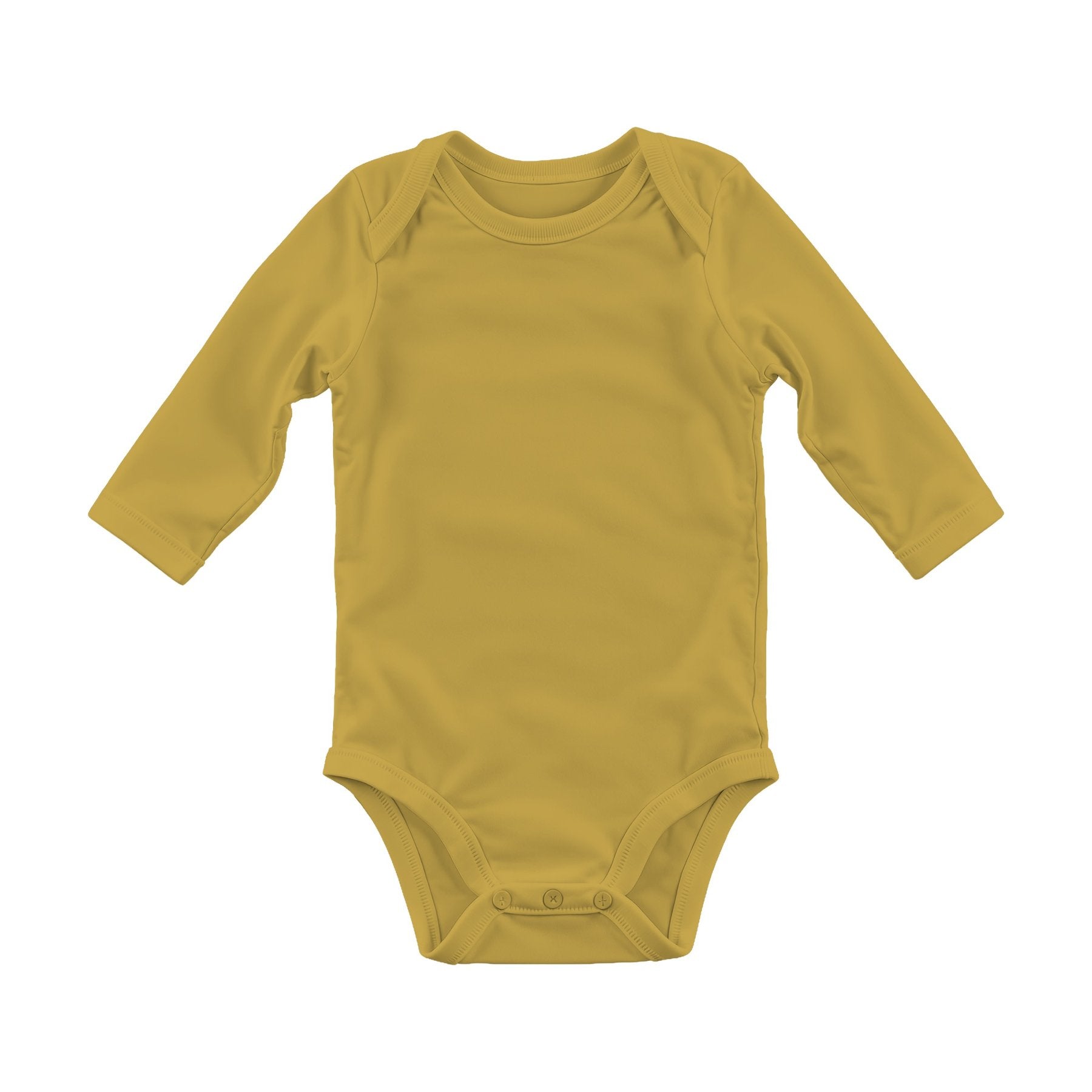Antique Gold Baby Baby Onesie Mockup | High Resolution JPG | POD Mockup Template | Commercial Use Download | MockupBulk