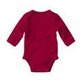 Antique Cherry Red Back View Baby Baby Onesie Mockup | Instant Download JPG Mockup | POD Etsy Redbubble Printful | Commercial Use | MockupBulk