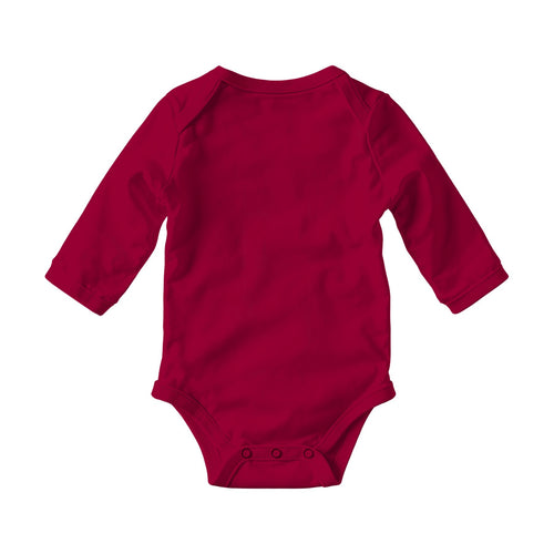 Antique Cherry Red Back View Baby Baby Onesie Mockup | Instant Download JPG Mockup | POD Etsy Redbubble Printful | Commercial Use | MockupBulk
