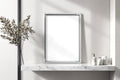 Floating Frame Mockup | Blank Template #030 — Empty Frame Mockup Template | JPG Digital Download | Commercial Licence | bulkmockup Shop