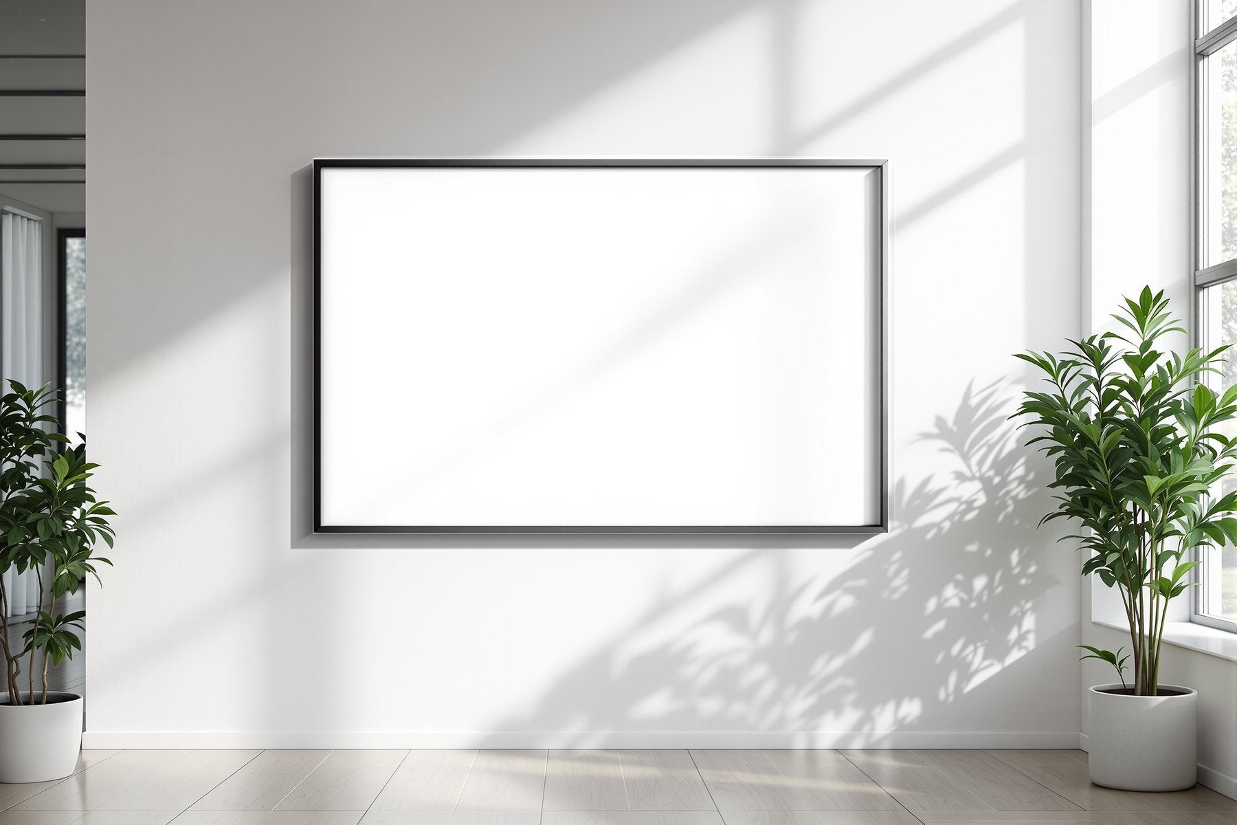 Blank Template #034 Floating Frame Mockup | Print-on-Demand Frame Mockup | bulkmockup JPG | Commercial Licence | MockupBulk