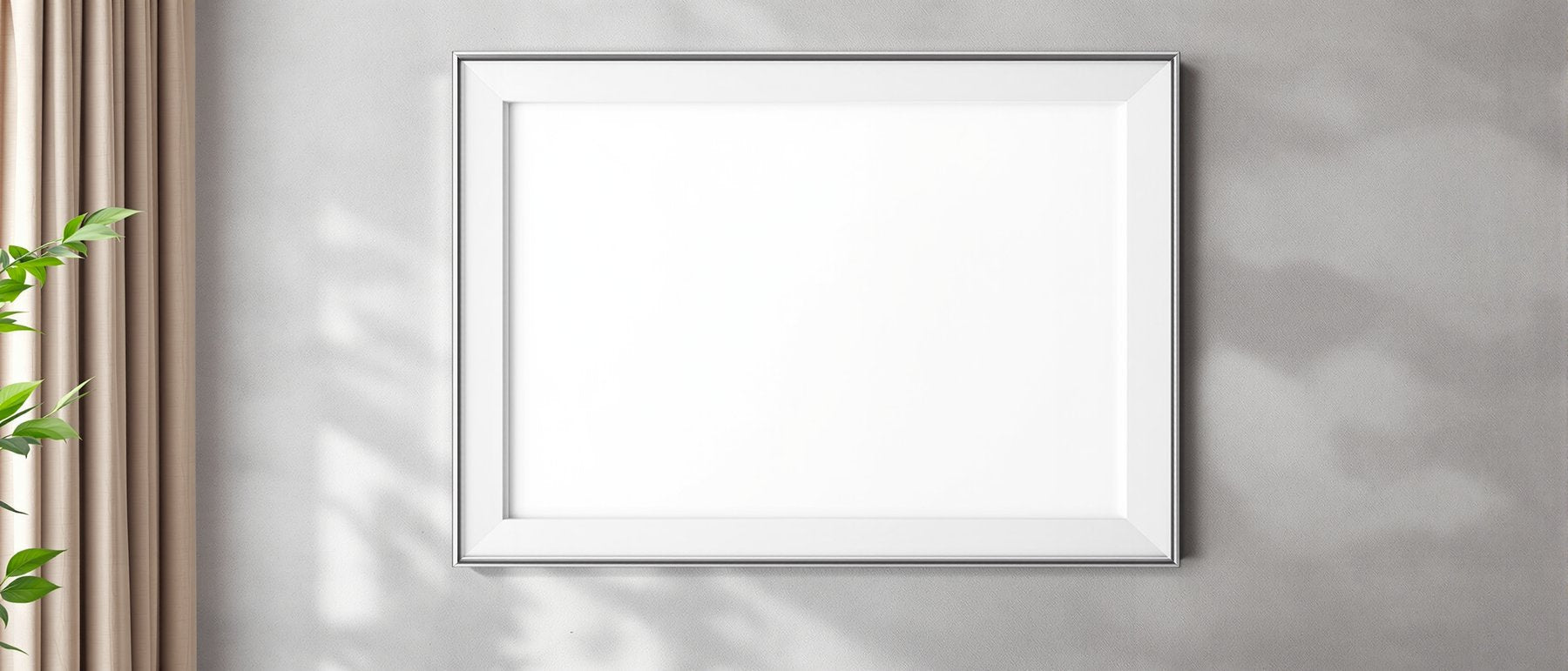 Floating Frame Mockup — Blank Template #036 — Empty Frame Mockup Template | JPG Digital Download | Commercial Licence | bulkmockup Shop