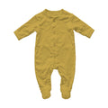 Antique Gold Baby Romper Mockup | Print on Demand Mockup | High-Res JPG Download | Commercial Use Included | MockupBulk