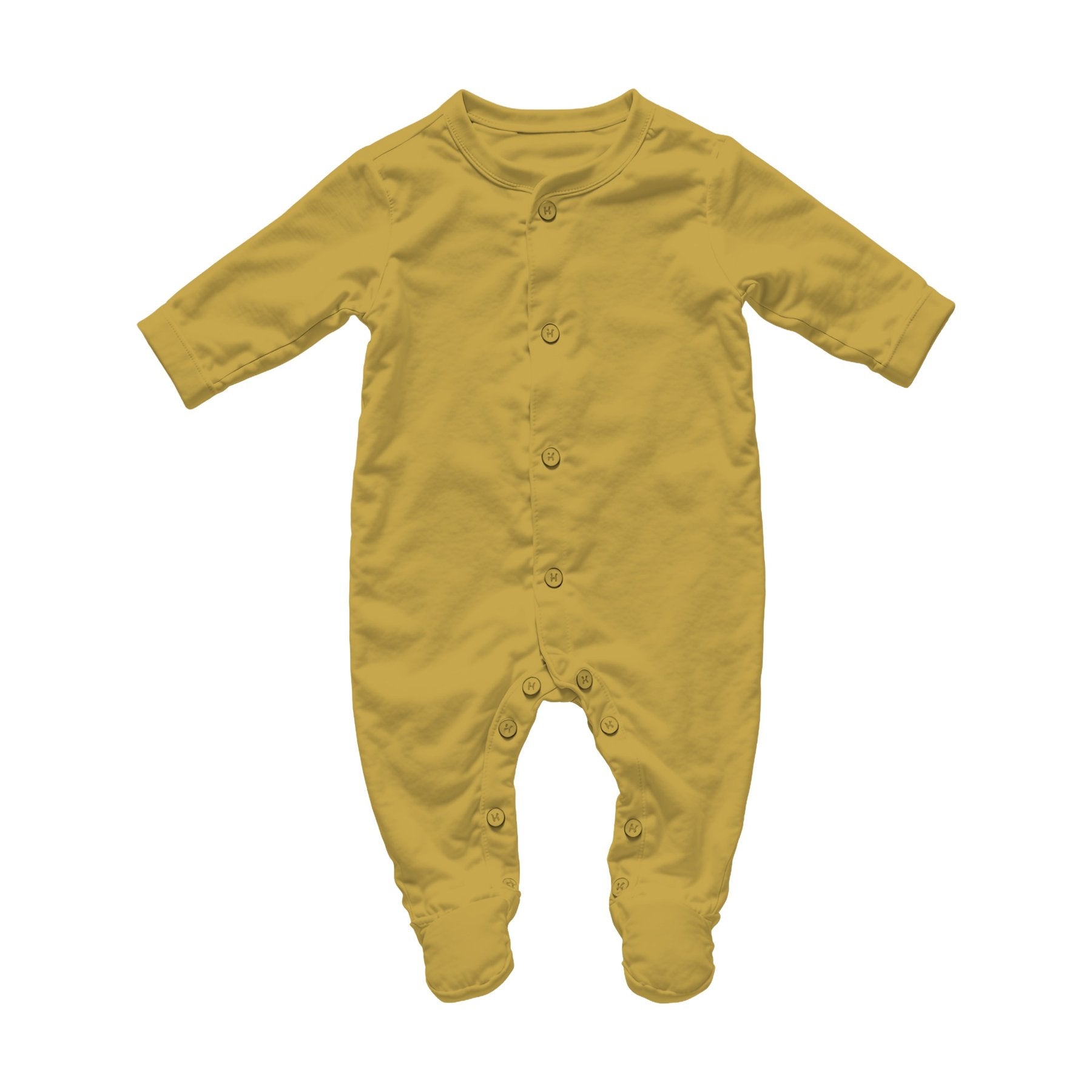 Antique Gold Baby Romper Mockup | Print on Demand Mockup | High-Res JPG Download | Commercial Use Included | MockupBulk