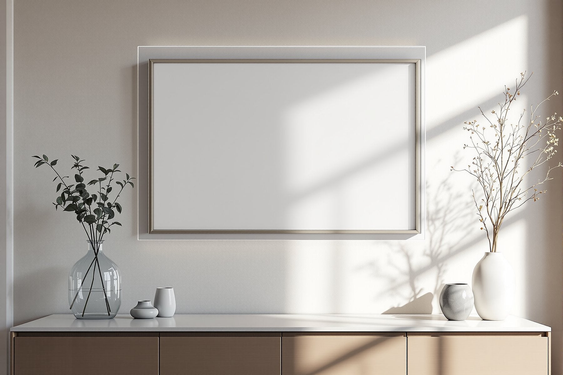 Floating Frame Mockup | Blank Template #040 — Blank Frame Template for Etsy | bulkmockup JPG Download | Commercial Use | MockupBulk