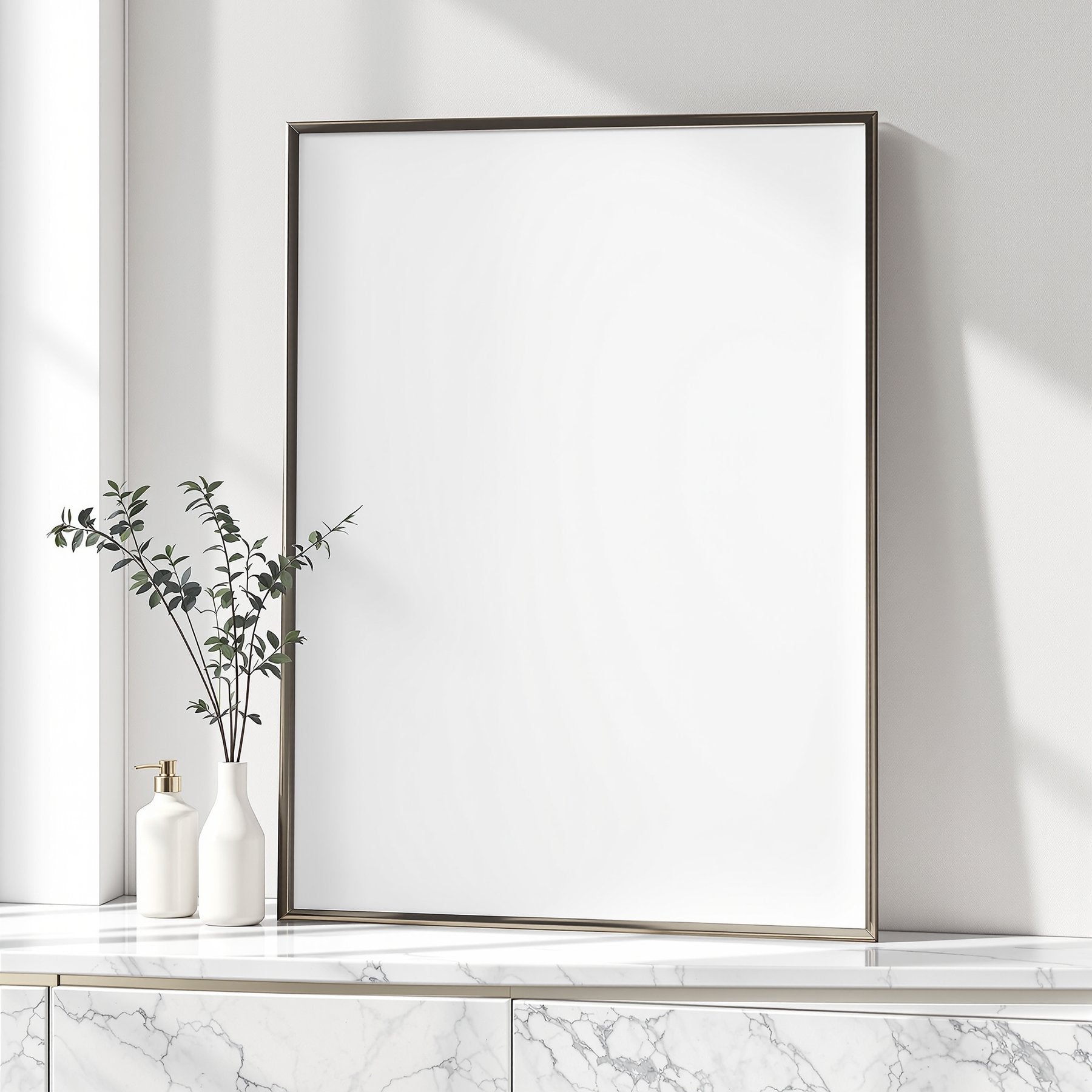Floating Frame Mockup | Blank Template #042 | Instant bulkmockup Download | Blank Frame JPG Template | Commercial Use | MockupBulk