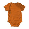 Antique Orange Baby Bodysuit Mockup | JPG Digital Download | Etsy Shopify Mockup | Commercial Licence Included | MockupBulk