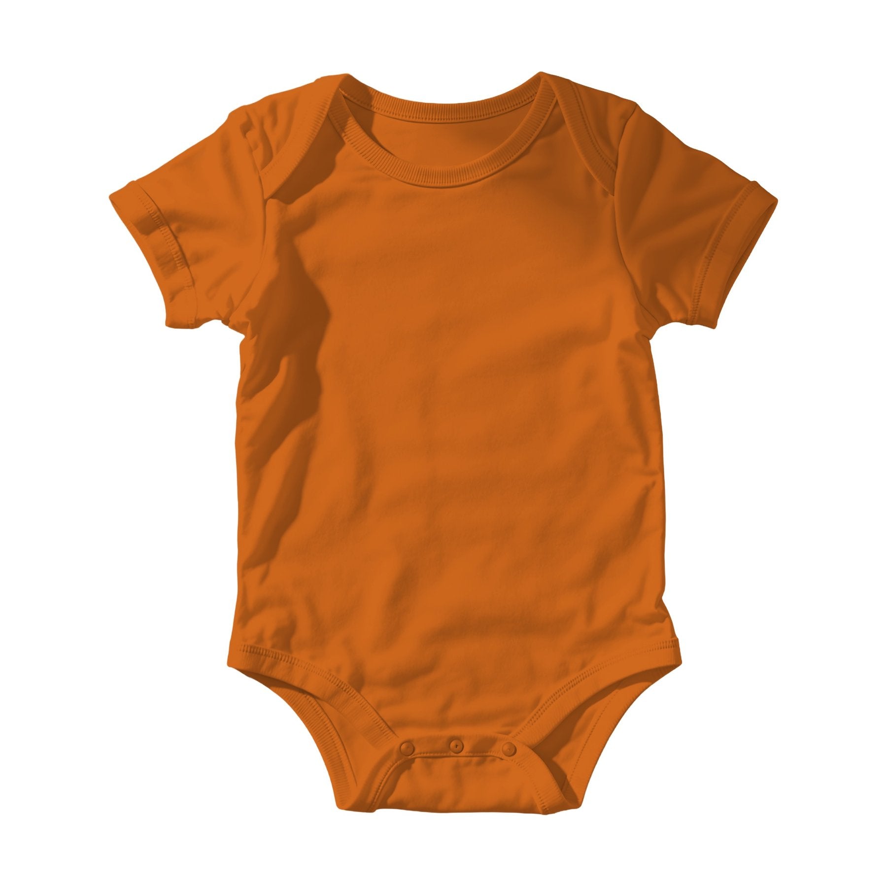 Antique Orange Baby Bodysuit Mockup | JPG Digital Download | Etsy Shopify Mockup | Commercial Licence Included | MockupBulk