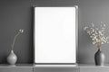 Floating Frame Mockup | Blank Template #043 | Empty Frame Template | bulkmockup High-Res JPG | Commercial Use Included | MockupBulk