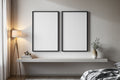 Blank Template #045 Floating Frame Mockup | Empty Frame Mockup Template | JPG Digital Download | Commercial Licence | bulkmockup Shop